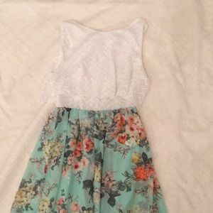 Emerald sundae dress